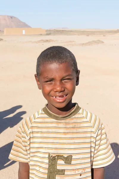 Portrait du garçon au Soudan — Photo