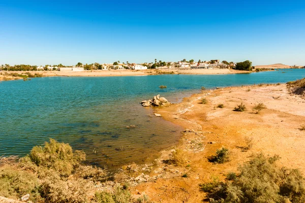 River Nile near Abu Simbel — Stock Photo, Image