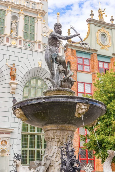 Neptun statue in Gdansk, Poland. — Stock Photo, Image