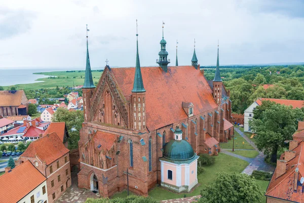 Cathedral church in Frombork — Stock Photo, Image