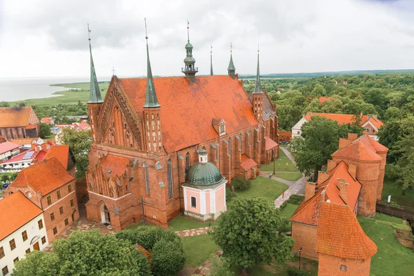 Cathedral church in Frombork — Stock Photo, Image