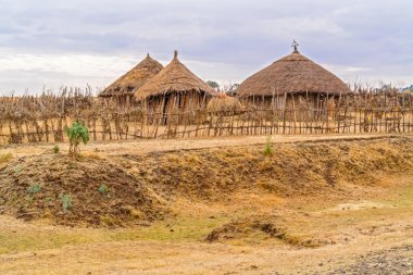 Landscape in Ethiopia near Gebre Guracha