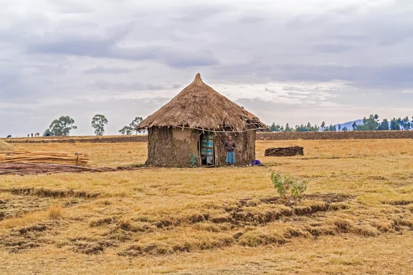 Landscape in Ethiopia near Gebre Guracha — стокове фото