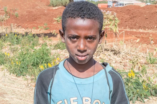 Αιθιοπίας αγόρι — Φωτογραφία Αρχείου