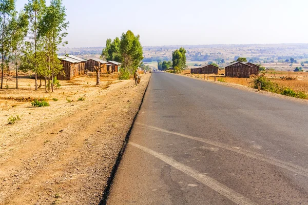 Ländliche Landschaft in Äthiopien — Stockfoto
