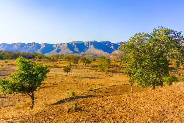 Пейзаж в сельской местности Эфиопии — стоковое фото