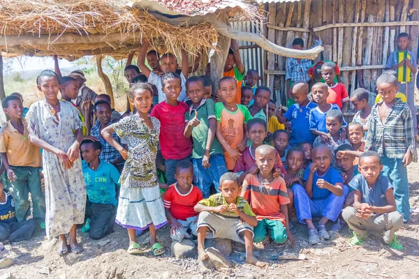 Group of children in Ethiopia — Stock Photo, Image
