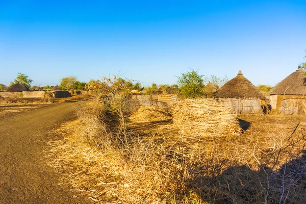 Село в Судані — стокове фото