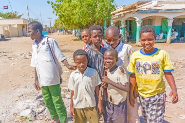 İnsanlar El Suki, Sudan.