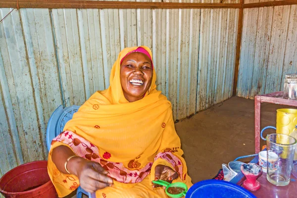 Sudanese woman portrait — Stock Photo, Image