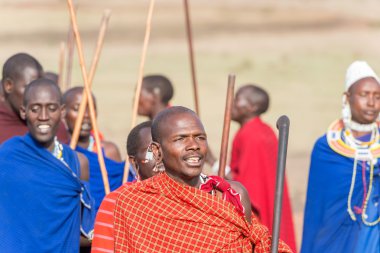 Tanzanya'daki Masai insanlar
