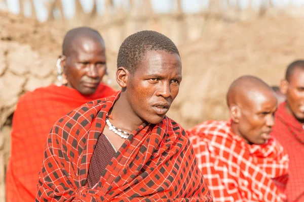 Μασάι ατόμων στην Τανζανία — Φωτογραφία Αρχείου
