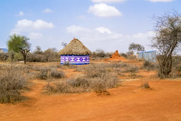 Paisagem agrícola na Etiópia — Fotografia de Stock