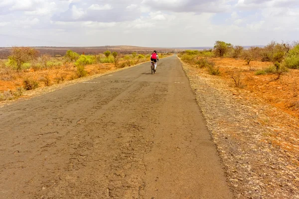 Radfahren in Äthiopien — Stockfoto