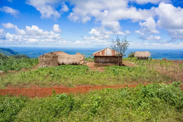 Paisagem rural na tanzânia — Fotografia de Stock