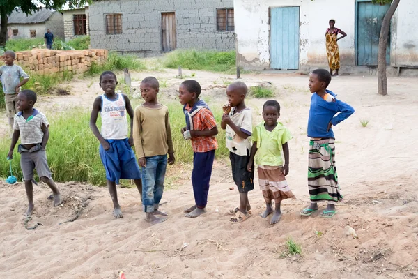 Τα παιδιά στην Τανζανία — Φωτογραφία Αρχείου