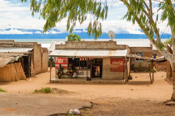 Dorf ngara in Malawi — Stockfoto