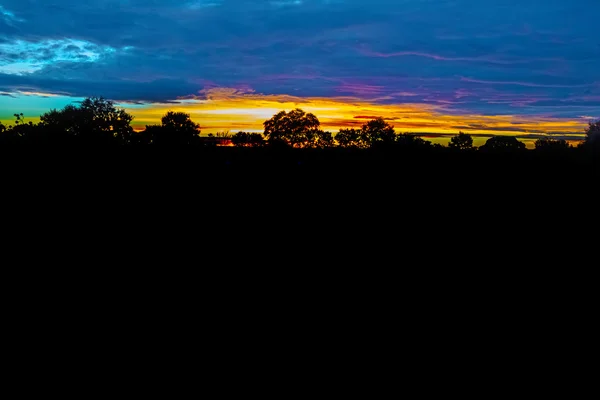 Paesaggio all'alba in Tanzania — Foto Stock