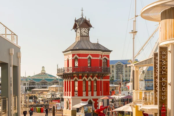 Clock Tower in the Victoria Alfred Water front in Cape Town — Stock fotografie