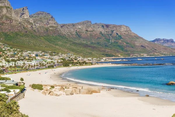 Fish Hoek and the beach — 스톡 사진