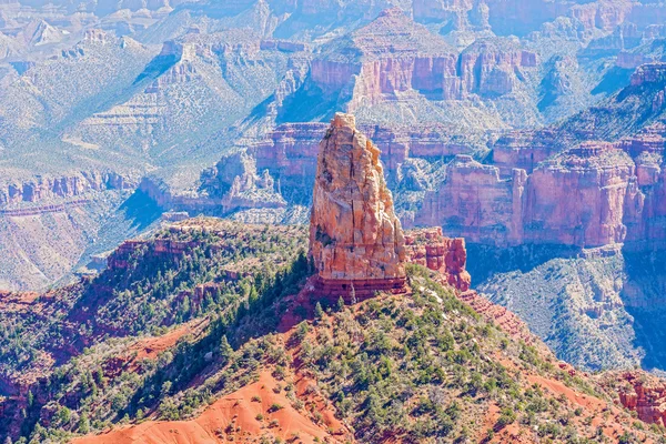 Vista en Mt Hayden en el borde norte del Gran Cañón —  Fotos de Stock