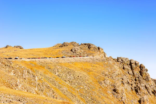 Widoki z drogi szlak Ridge w Górach Skalistych — Zdjęcie stockowe