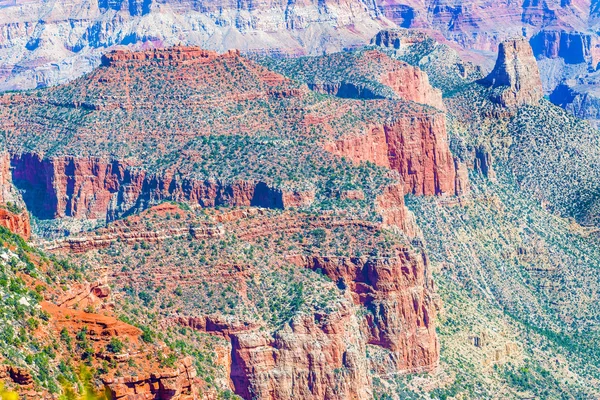 Vista desde el borde norte del Gran Cañón —  Fotos de Stock