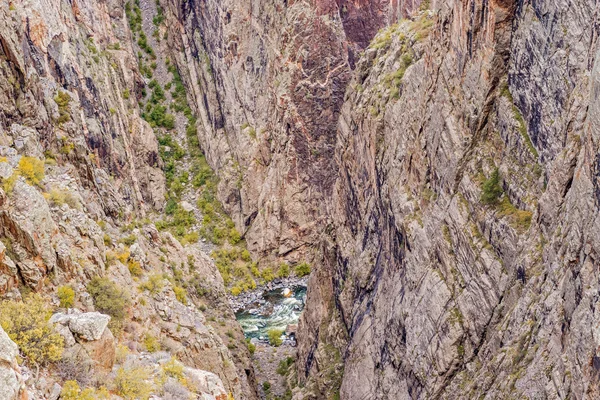 Canyon Nero del Parco Nazionale Gunnison — Foto Stock