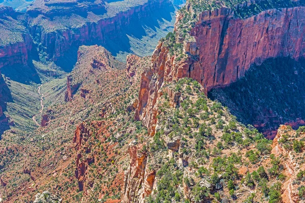 Vue depuis le bord nord du Grand Canyon — Photo