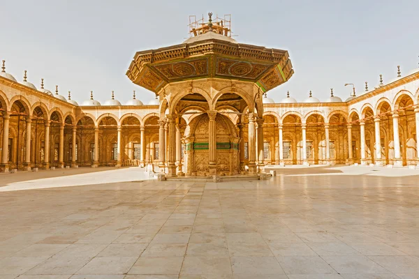 A mecset, Muhammad Ali, a Citadella, a régi Cair Szaladin — Stock Fotó