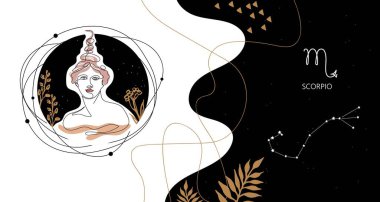 Zodiac geçmişi. Takımyıldızı Akrep. Su elementi.