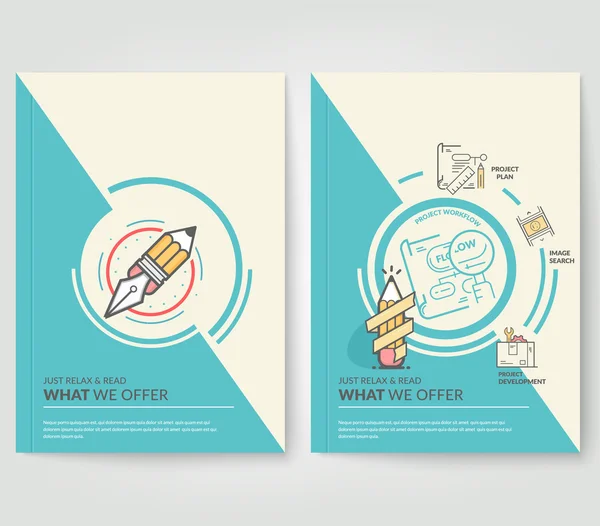 İş broşür portföy