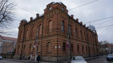 Kropyvnytskyi kentinin mimari görüşü (önceki isimleri Yelisavetgrad, Zinovievsk Kirovo, Kirovograd), Ukrayna