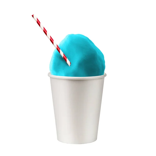 Traditionelle Summertime Southern Snowballs New Orleans Mardi Gras Saison Eis — Stockfoto