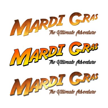 Mardi Gras marquee tişört tasarımı New Orleans Louisiana grafik, Indiana Jones tarzı metin