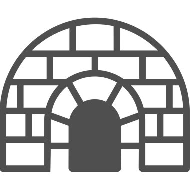 Basit vektör illüstrasyon iglosu