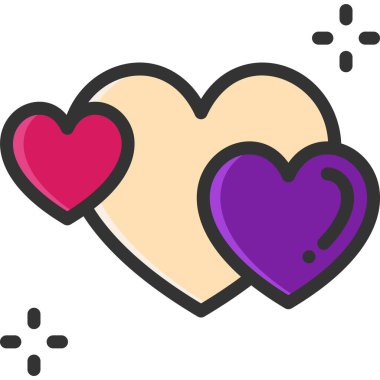 kalp sembolü illüstrasyonu 