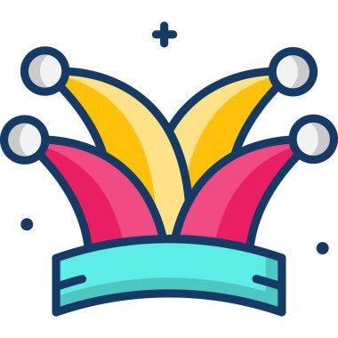 Basit vektör çizim şapkası