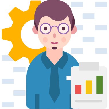 Basit vektör illüstrasyon yönetimi