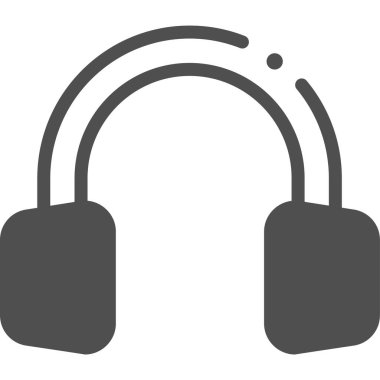 Basit vektör çizimi kulaklıkları