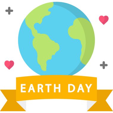 22 Nisan Dünya Günü vektör illüstrasyonu 