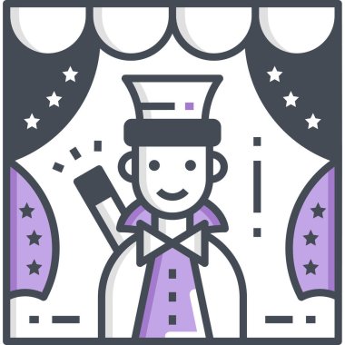 Basit vektör illüstrasyon sihirbazı