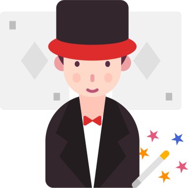 Basit vektör illüstrasyon sihirbazı