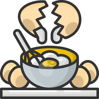 Basit vektör çizim yumurtaları