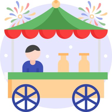 Basit vektör illüstrasyon deposu