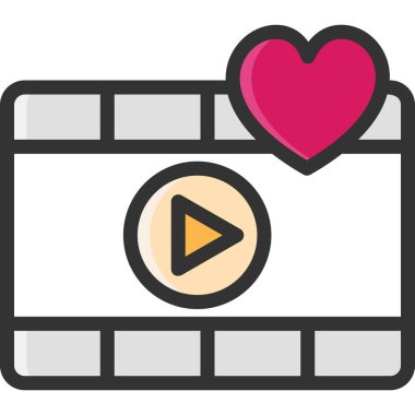 Basit vektör illüstrasyon videosu