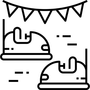 Basit vektör illüstrasyon arabaları