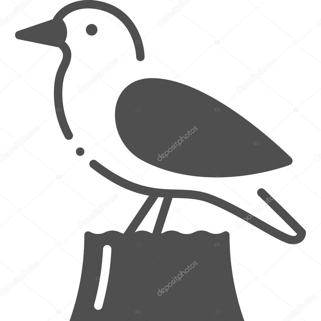 bird icon vector illustration