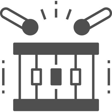 Davulların vektör illüstrasyonu
