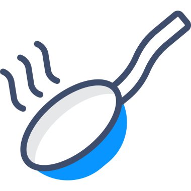 Basit vektör illüstrasyon pişirme